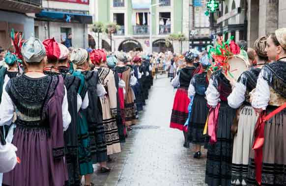 Fiesta de la Virgen de la Guía en Llanes